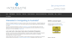 Desktop Screenshot of immigratingaustralia.com