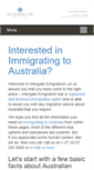 Mobile Screenshot of immigratingaustralia.com